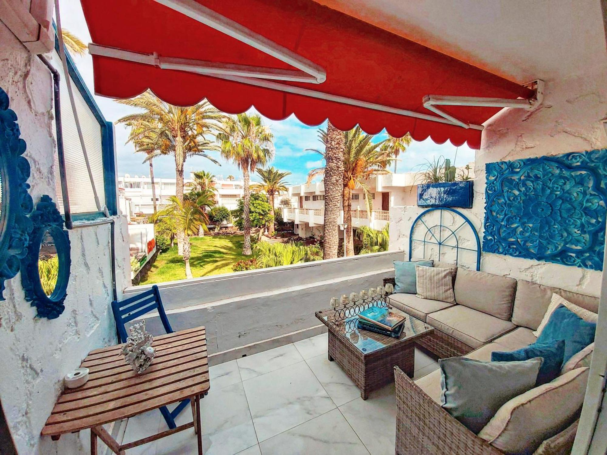 Canarian Blue Suite Tropical Garden View & Pool Costa Del Silencio Luaran gambar